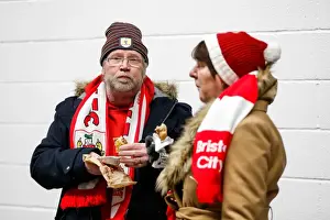 Bristol City V Brighton Prints: Bristol City Supporters Unite Before Championship Clash Against Brighton & Hove Albion