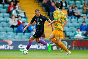 Images Dated 30th July 2015: Bristol City Takes on Yeovil Town in Pre-Season Friendly at Huish Park Stadium (July 30, 2015)