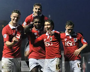 Bristol City V Yeovil Town Prints: Bristol City: Thrilling Goal by Jay Emmanuel-Thomas vs