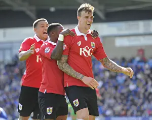 Bristol City: Thrilling Moment - Aden Flint and Kieran Agard's Euphoric Goal Celebration