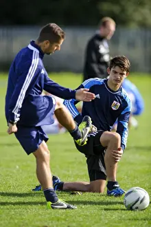 Development Prints: Bristol City U18 Coach Alex Russell Coaching Session vs Brighton & Hove Albion U18 - 05/10/2013