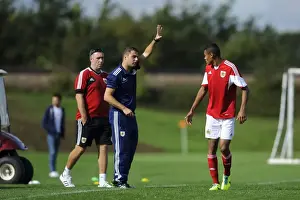 Bristol City U18s Prints: Bristol City U18 Manager Carlos Anton During Match vs Brighton & Hove Albion U18 - October 5