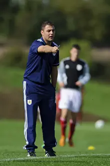Bristol City U18 vs Brighton & Hove Albion U18: Carlos Anton Observes the Action