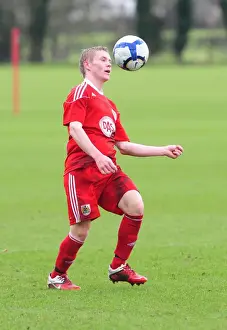 Bristol City U18 V Spurs U18 Prints: Bristol City U18 vs. Tottenham Hotspur U18: A Glimpse into the Future Stars of Football (Season 10-11)