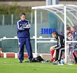 Bristol City U18s V Sheffield United Prints: Bristol City U18s: Carlos Anton Leads Team Against Sheffield United in Youth League Match