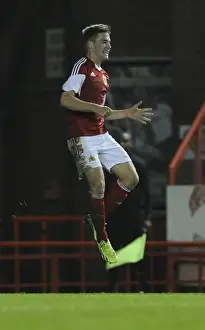 Bristol City U18s V Newport County U18s Prints: Bristol City U18s vs Newport County U18s: Youth Cup Clash at Ashton Gate