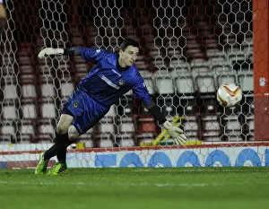 Bristol City U18s V Newport County U18s Prints: Bristol City U18s vs Newport County U18s: Youth Cup Match at Ashton Gate
