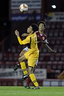 Bristol City U18s V Newport County U18s Prints: Bristol City U18s vs Newport County U18s: Youth Cup Match at Ashton Gate