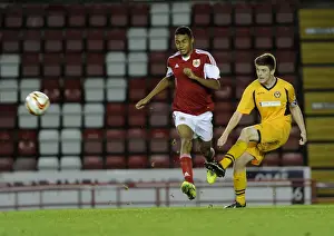 Bristol City U18s V Newport County U18s Prints: Bristol City U18s vs Newport County U18s: Youth Cup Match at Ashton Gate