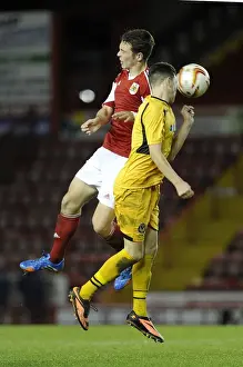 Bristol City U18s V Newport County U18s Prints: Bristol City U18s vs Newport County U18s: Youth Cup Match at Ashton Gate
