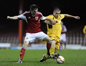 Bristol City U18s V Newport County U18s Prints: Bristol City U18s vs Newport County U18s: Youth Cup Match at Ashton Gate