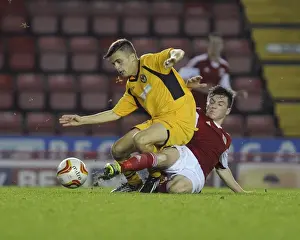Bristol City U18s V Newport County U18s Prints: Bristol City U18s vs Newport County U18s: Youth Cup Match at Ashton Gate