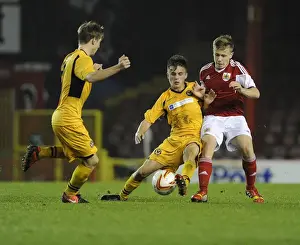 Bristol City U18s vs Newport County U18s: Youth Cup Match at Ashton Gate