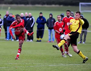 Bristol City U18s V Watford U18s Prints: Bristol City U18s vs. Watford U18s: A Glimpse into the Future - Season 10-11