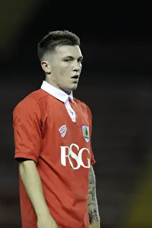 Framed Print : Bristol City U21s: Liam Monelle in Action Against Crystal Palace U21s at Ashton Gate