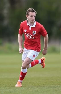 Images Dated 13th April 2015: Bristol City U21s: Luis Gilabert Shines at Failand Training Ground Against Ipswich Town