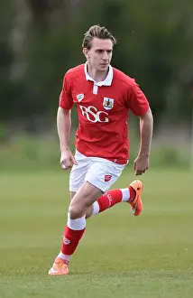 Framed Print : Bristol City U21s: Luis Gilabert Shines at Failand Training Ground Against Ipswich Town