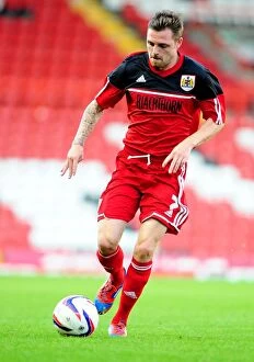 Images Dated 4th September 2012: Bristol City U21s: Paul Anderson in Action vs. Brentford U21s, Football Development League