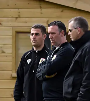 Bristol City V Ipswich U21s Prints: Bristol City U21s Training: Brian Tinnion and Carlos Anton Watch Over Ipswich Town Match
