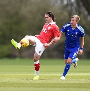 Images Dated 13th April 2015: Bristol City U21s Training: Clash with Ipswich Town, November 2014