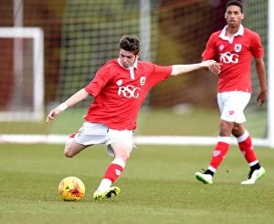Images Dated 13th April 2015: Bristol City U21s Training: Failing against Ipswich Town, November 2014