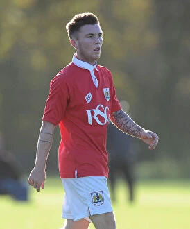 Images Dated 3rd November 2014: Bristol City U21s in Training: Jamie Horgan Focused Against Colchester U21s