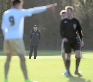 Bristol City U21 V Crewe U21 Prints: Bristol City U21s in Training: Mark Perrow Focuses Ahead of Crewe U21 Clash