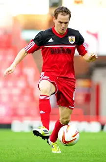 Bristol City U21s vs Brentford U21s: Neil Kilkenny in Action, September 4, 2012 (Football - Professional Development League, Ashton Gate)