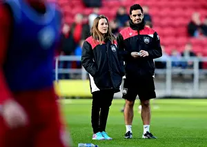 Bristol City v Cardiff City: Kit Man Scott Murray at Ashton Gate, 2017