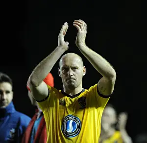 Bristol City vs AFC Wimbledon: Adam Barrett Cheers on Traveling Fans