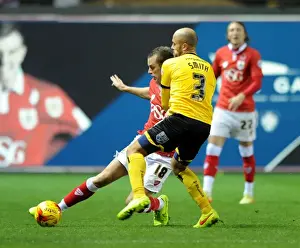 Bristol City vs AFC Wimbledon: Intense Clash at Ashton Gate, Wilbraham vs Smith