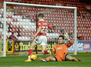Bristol City vs AFC Wimbledon: Joe Bryan's Thwarted Attempt - Football