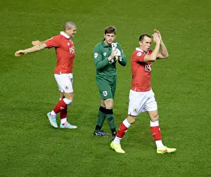 Bristol City vs AFC Wimbledon in Johnstone's Paint Trophy Clash at Ashton Gate, November 11, 2014