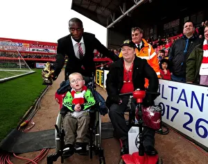 Bristol City V Barnsley Prints: Bristol City vs Barnsley: Clash at Ashton Gate Stadium - April 2012