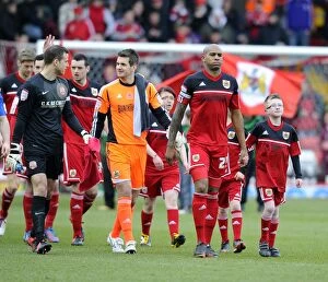 Images Dated 23rd February 2013: Bristol City vs Barnsley Clash in Npower Championship at Ashton Gate, February 23