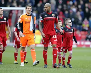 Bristol City vs Barnsley Clash in Npower Championship at Ashton Gate - February 2013