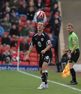 Framed Print : Bristol City vs. Barnsley: A Football Rivalry - Season 08-09