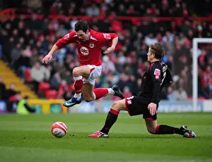 Framed Print : Bristol City vs Barnsley: A Football Rivalry - Season 08-09