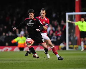 Framed Print : Bristol City vs Barnsley: A Football Rivalry - Season 08-09