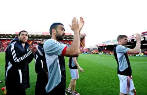 Bristol City V Barnsley Prints: Bristol City vs Barnsley: Liam Fontaine in Action at Ashton Gate Stadium - April 2012