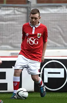 Bristol City V Barnsley Prints: Bristol City vs Barnsley: Mascot at Ashton Gate for Sky Bet League One Clash on March 28