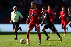Bristol City vs Barnsley: Matt Taylor in Action, Sky Bet Championship (220417)