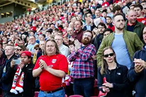 Bristol City vs Barnsley: Passionate Fans at Ashton Gate Stadium
