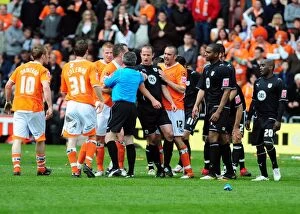 Images Dated 2nd May 2010: Bristol City vs Blackpool: Carey vs Ormerod - Championship Clash, Bloomfield Road (2010)