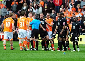 Blackpool V Bristol City Prints: Bristol City vs Blackpool: Carey vs Ormerod - Championship Clash, Bloomfield Road (2010)