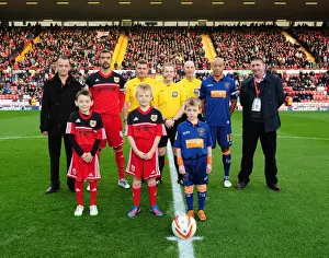 Black Pool Prints: Bristol City vs Blackpool Championship Clash at Ashton Gate Stadium - November 2012