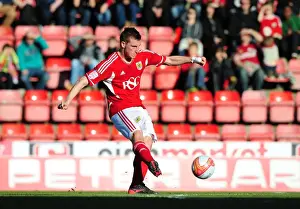 Bristol City vs Blackpool: Chris Wood's Free Kick at Ashton Gate Stadium, 2012