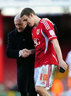 Bristol City V Blackpool Prints: Bristol City vs Blackpool: Clash at Ashton Gate Stadium - February 25, 2012