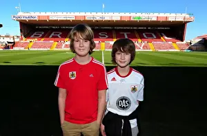 Bristol City V Blackpool Prints: Bristol City vs Blackpool Clash at Ashton Gate Stadium - February 25, 2012