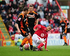 Bristol City V Blackpool Prints: Bristol City vs Blackpool: A Football Rivalry (08-09 Season)